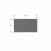 MOSRUBBER RECHTHOEKIG 35X20MM