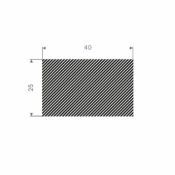 MOSRUBBER RECHTHOEKIG 40X25MM