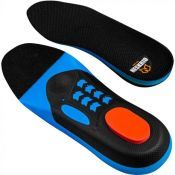 Neskrid Inlegzool Stabilizer High Zwart/Blauw