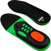 Neskrid Inlegzool Stabilizer Low Zwart/Groen