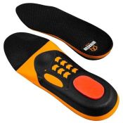 Neskrid Inlegzool Stabilizer Medium Zwart/Oranje