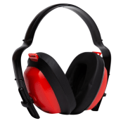 Oxxa Gehoorkap met hoofdband Reducer 8260 Rood