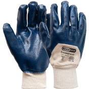 Oxxa Handschoen Cleaner-NBR 50-010 Blauw/Wit Maat 10/XL