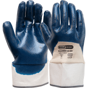 Oxxa Handschoen Cleaner-NBR 50-030 Blauw/Wit Maat 10/XL