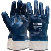 Oxxa Handschoen Cleaner-NBR 50-040 Blauw/Wit