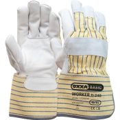 Oxxa Handschoen Worker 11-240 Naturel/Geel/Blauw