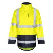 Oxxa Parka Alberto 0980 Geel/Marineblauw