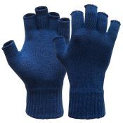 Oxxa Polsmof Knitter 14-371 Blauw Maat 10/XL