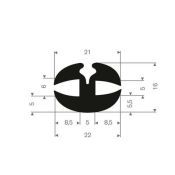 PEESPROFIEL 31,5MM 4,0/4,5MM