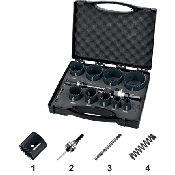 Phantom Gatzagenset 12-Delig BiMetaal 16-76mm 61.105