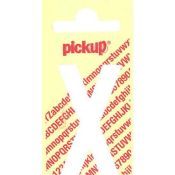 Pickup PLAKLETTERS WIT<BR/><BR/>60MM - X 60MM - X