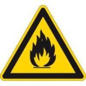 Delftechniek PICTOGRAM BRANDGEVAARLIJKE STOFFEN<BR/>PIC 300<BR/>TRI 050MM 7ST TRI 050MM 7ST