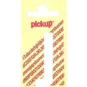 Pickup Plakletters Wit 60 Mm - J