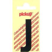 Pickup Plakletters Zwart 60 Mm - J