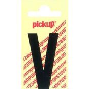 Pickup PLAKLETTERS ZWART<BR/><BR/>90 MM - V 90 MM - V