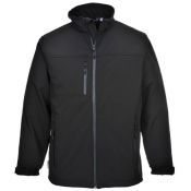 Portwest Softshell Jack 3 TK50 Zwart