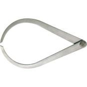 Forum Krompasser (buitenpasser) gepolijst staal