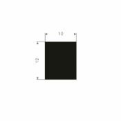 RECHTHOEKIGSNOER VOLRUBBER 12X10MM