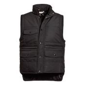Santino Bodywarmer Bob Zwart Maat Xl ZWART MAAT XL