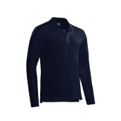 Santino Poloshirts Long Sleeve Matt Real Navy