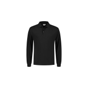 Santino Poloshirts Long Sleeve ZWART