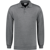Santino Polosweatshirt Robin DONKER GRIJS