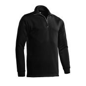Santino Zipsweater Alex Zwart Maat 3xl ZWART MAAT 3XL