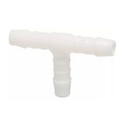 SLANGVERBINDER KUNSTSTOF WIT T-STUK