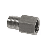 Delftechniek SOKNIPPEL HOGEDRUK RVS316<BR/><BR/>1/2" NPT x 1/2" BSP 1/2" NPT x 1/2" BSP