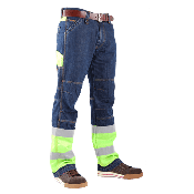 Crosshatch Spijkerbroek Toolbox-f Denim +