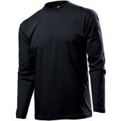 Stedman T-shirt classic-t ls 7C BLACK OPAL mt L
