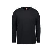 Tranemo Workwear T-shirt met lange mouwen RH0026 Zwart Maat