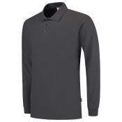 Tricorp Poloshirt Lange Mouw 201009 Darkgrey