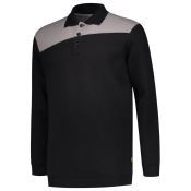 Tricorp Polosweater Bicolor Naden 302004 Black-Grey