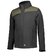 Tricorp Softshell Bicolor Naden 402021 Darkgrey/Army