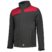 Tricorp Softshell Bicolor Naden 402021 Darkgrey/Red