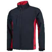 Tricorp Softshell Bicolor 402002 Navy/Red