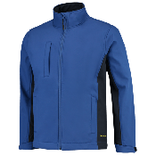 Tricorp Softshell Bicolor 402002 Royalblue/Navy