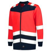 Tricorp Softshell High Vis Bicolor 403021 Fluor Red-Ink