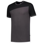 Tricorp T-shirt Bicolor Naden 102006 Darkgrey-Black