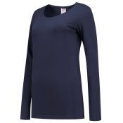 Tricorp T-shirt Lange Mouw Dames 101010 Ink