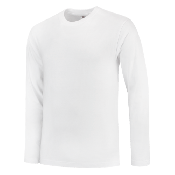Tricorp T-SHIRT LANGE MOUW  WHITE MT XS White