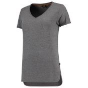 Tricorp T-shirt Premium V Hals Dames 104006 Stonemel