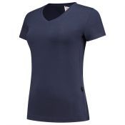 Tricorp T-shirt V Hals Fitted Dames 101008 Ink