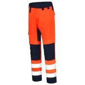Tricorp Werkbroek High Vis Bicolor 503011 Fluor Orange-Ink