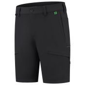 Tricorp Werkbroek RE2050 Fitted Stretch Kort Zwart