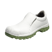 Emma Veiligheidsschoen Vera D Met Groene Zool S2 Instapper Wit 39