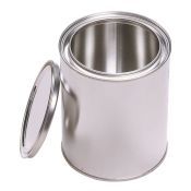 Verfblik Leeg Met Deksel Ongecoat 500ml 500ML