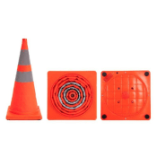 - Verkeerskegel Harmonica 75cm MET LED