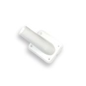 - Vlaggenstokhouder kunststof WIT